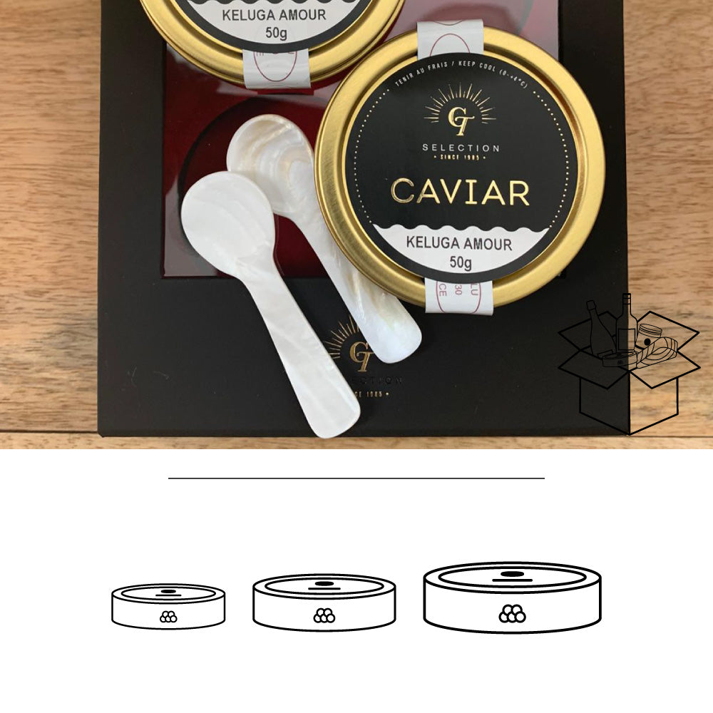 6. Keluga Amour kaviaar giftbox